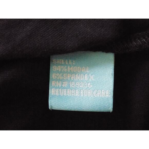 J McLaughlin short sleeve navy mock turtleneck knit top size Medium - Picture 8 of 9